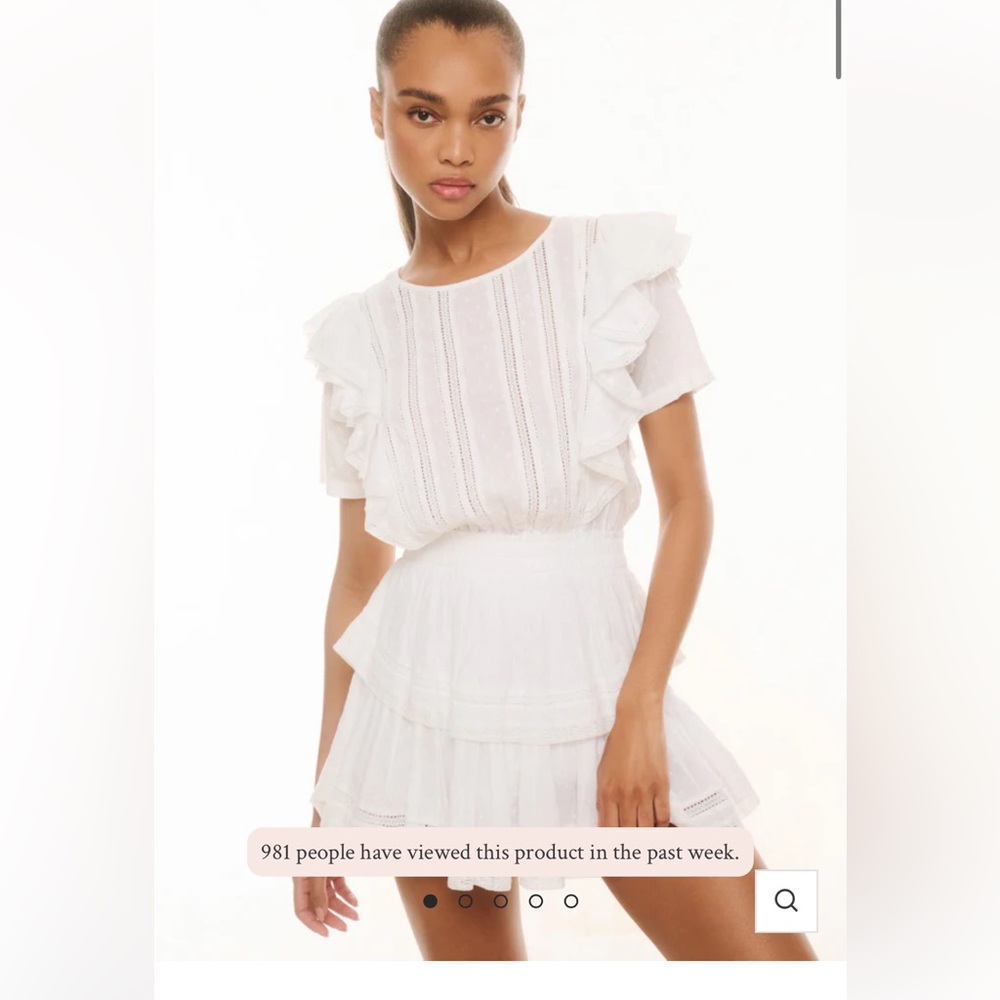 Loveshackfancy Natasha Mini Dress. Size P ( XXS)